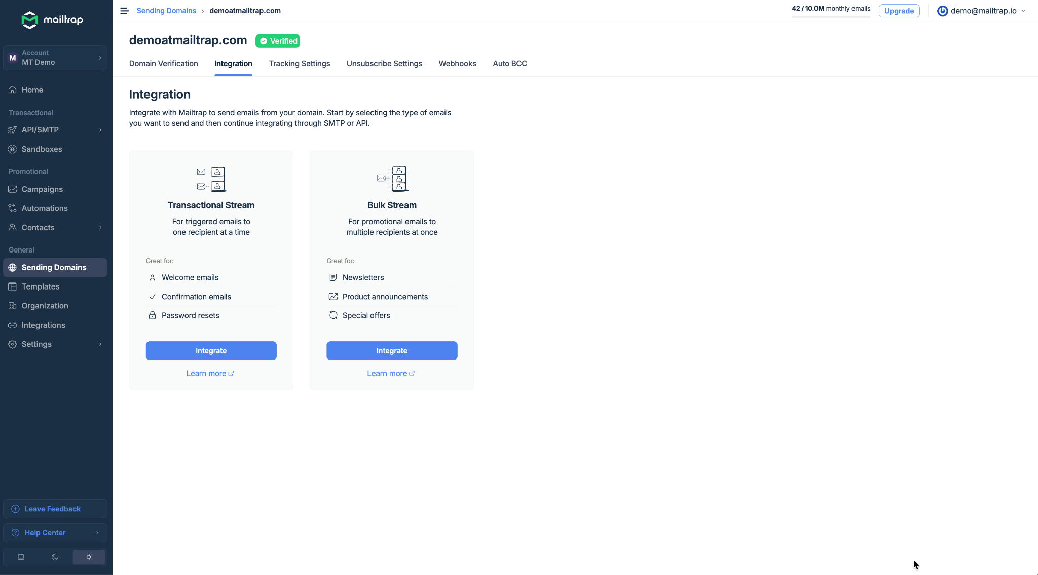 Discover Mailtrap
