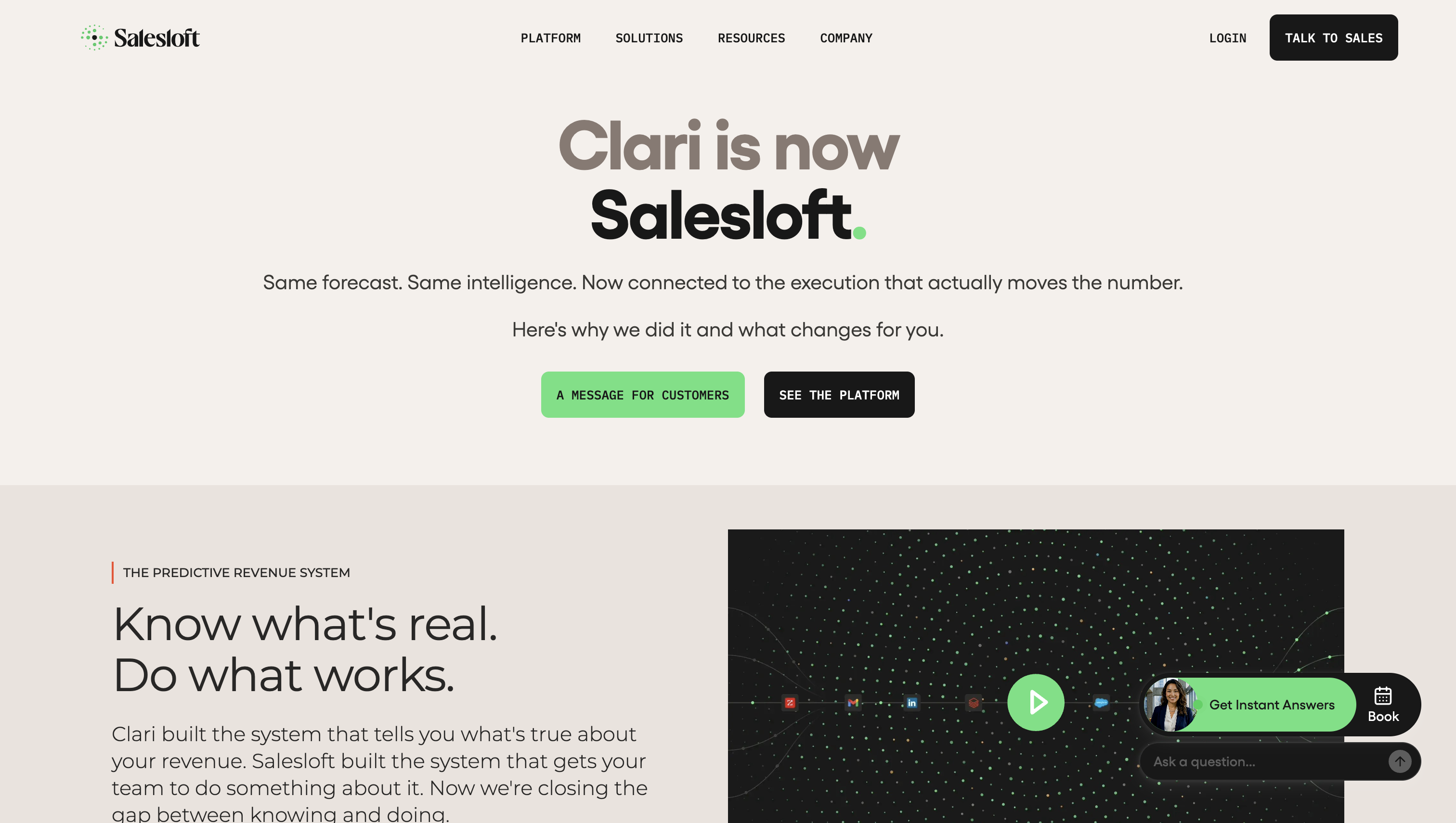 clari, sales forecasting tool