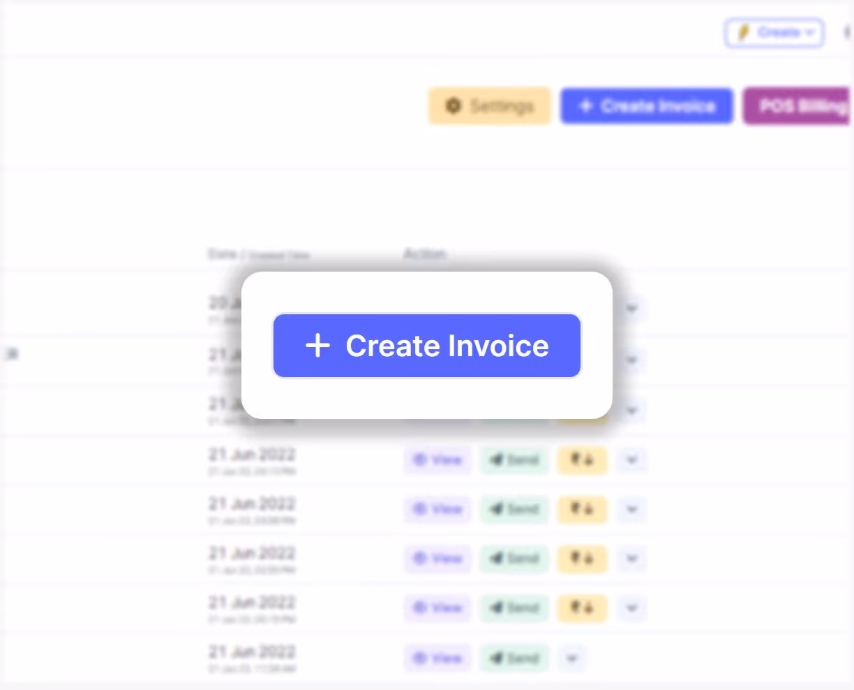 Create invoice on Swipe