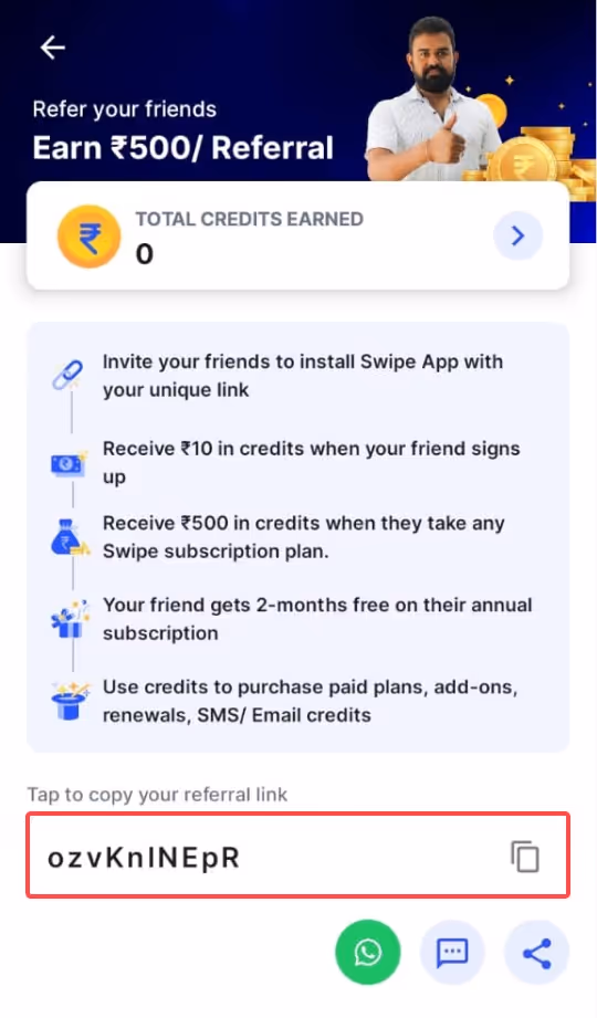 How to share your code on Swipe