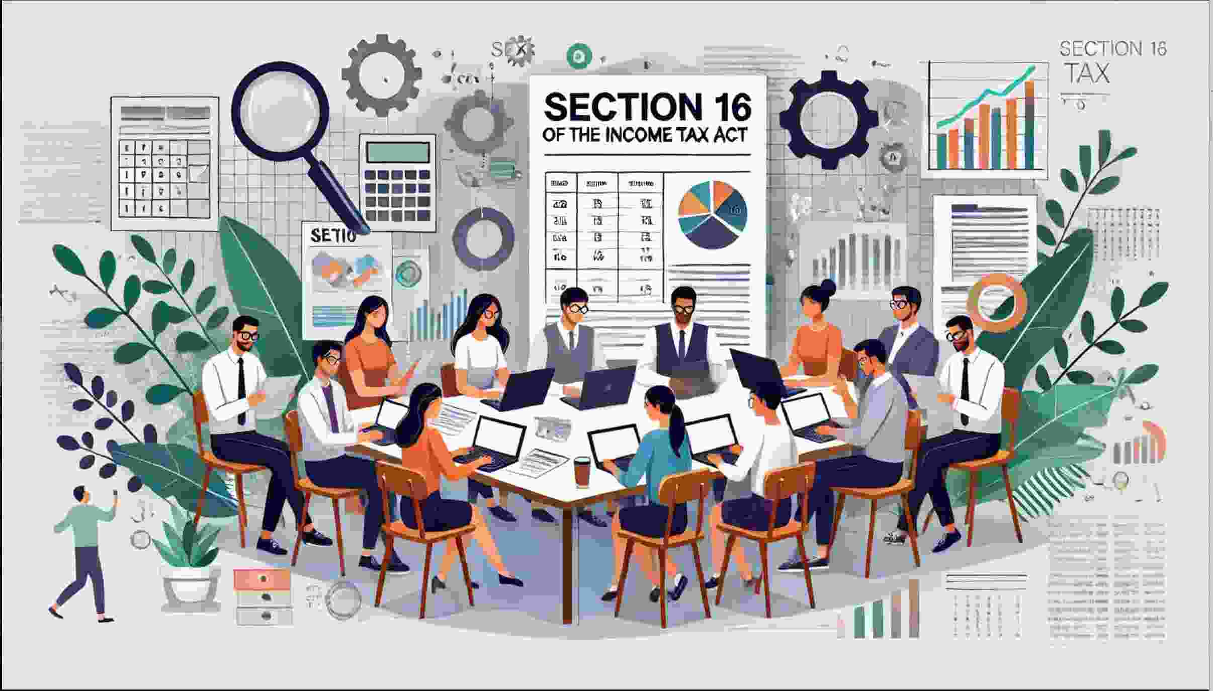 What is Section 16 of the Income Tax Act?