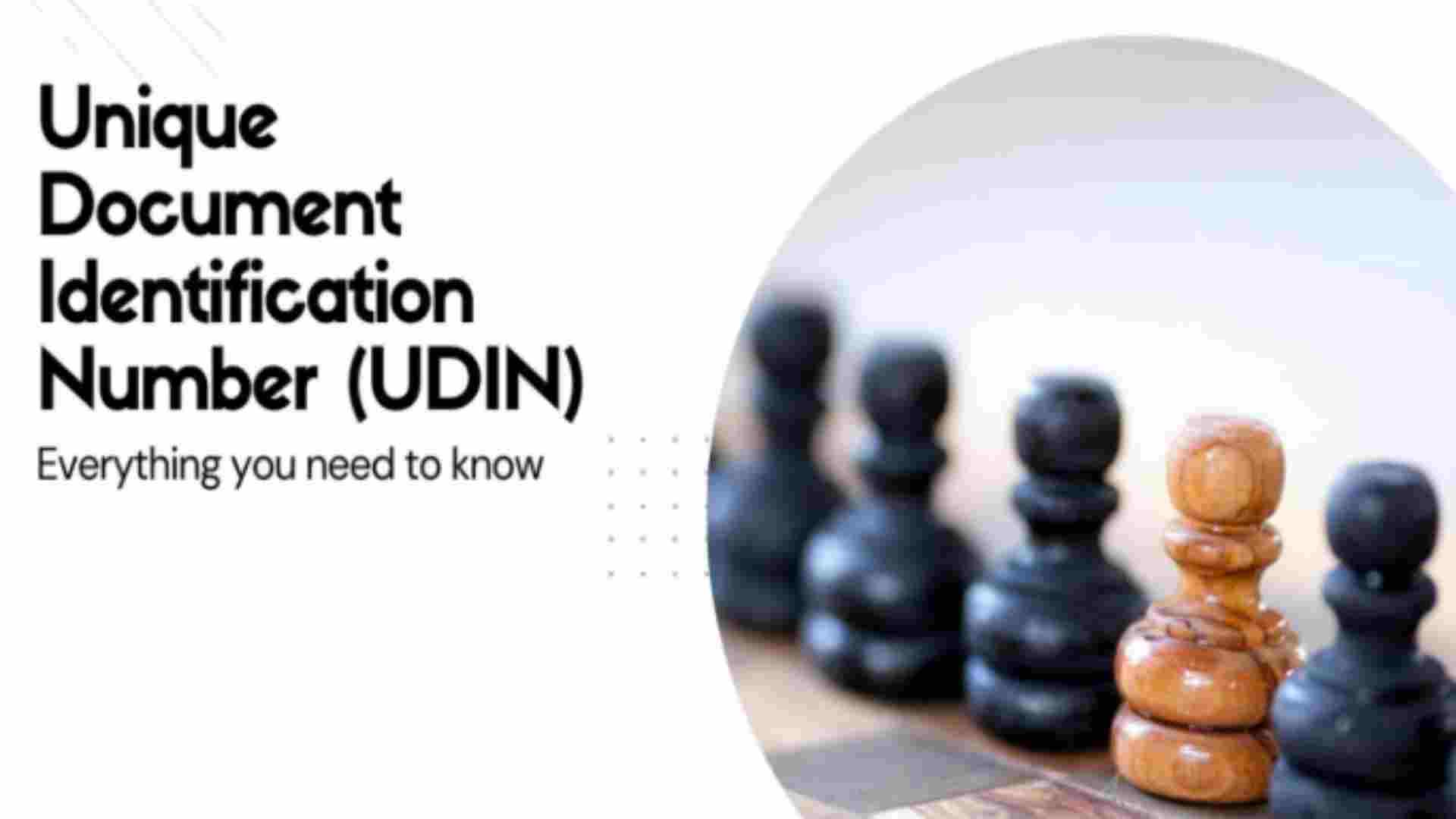 What Is a Unique Document Identification Number (UDIN)?