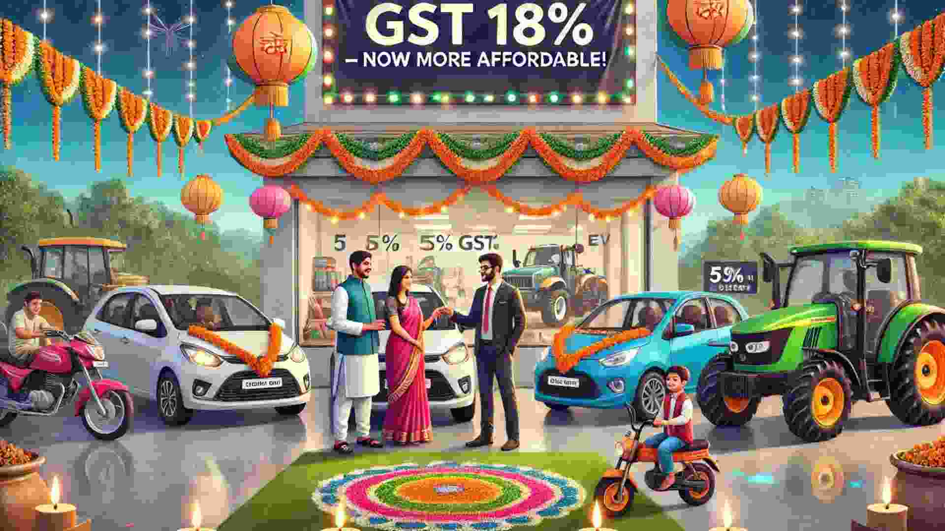 Automobiles Made Affordable: Next-Gen GST Reform by the Indian Government