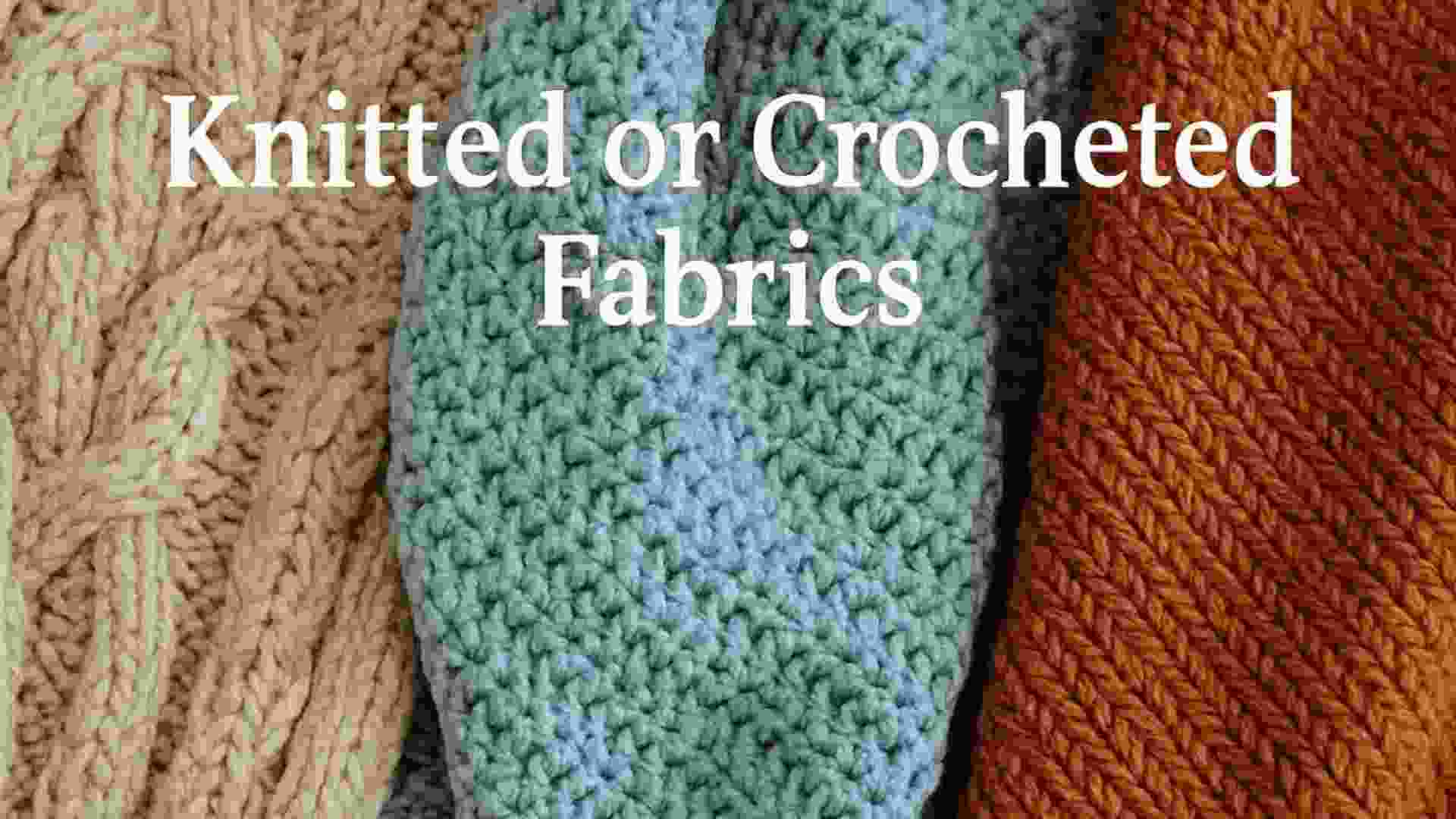 GST Rate & HSN Code for Knitted or Crocheted Fabrics (Chapter 60)