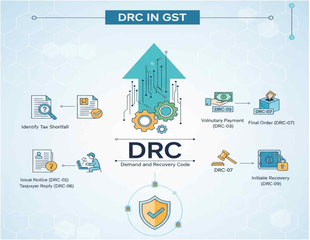 DRC in GST Full Form: Demand and Recovery Code in GST