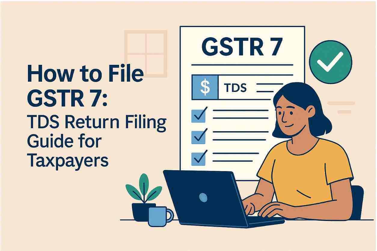 How to File GSTR 7: TDS Return Filing Guide for Taxpayers