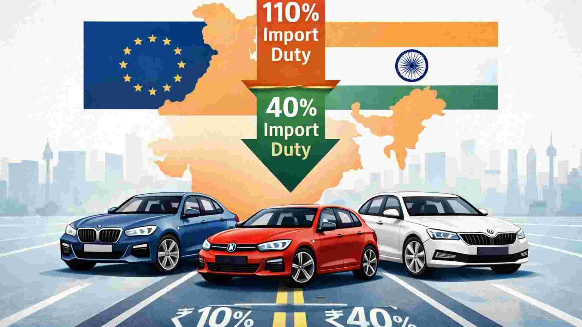 EU–India Trade Deal Explained: Vehicles Set to Get Lower Import Tariffs in India