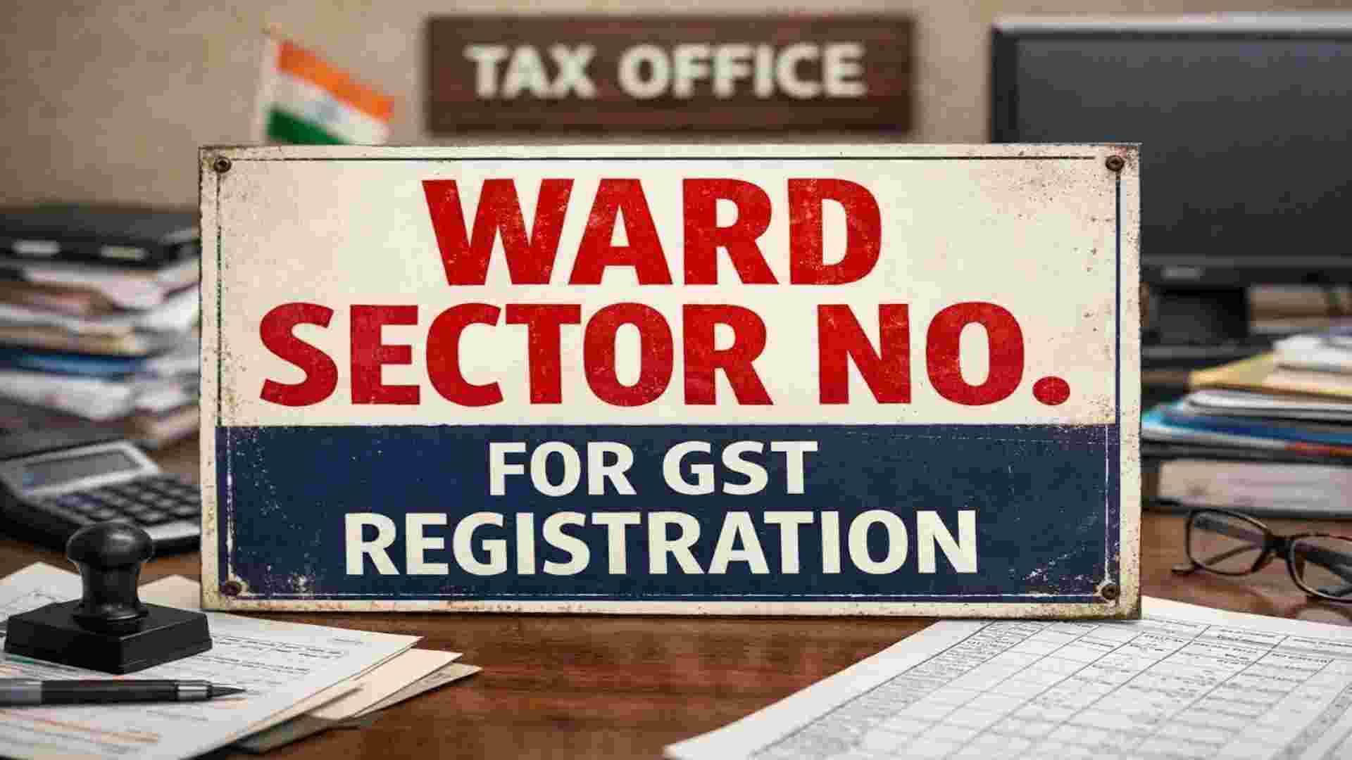 How to Find Ward Circle Sector No for GST Registration