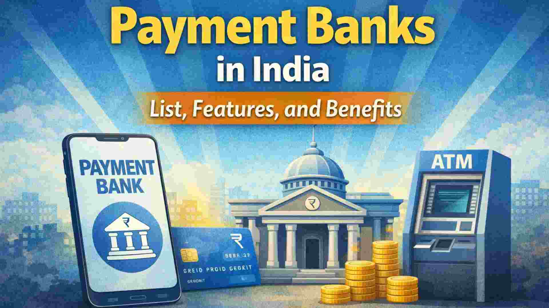 Payment Banks in India: Features & Benefits
