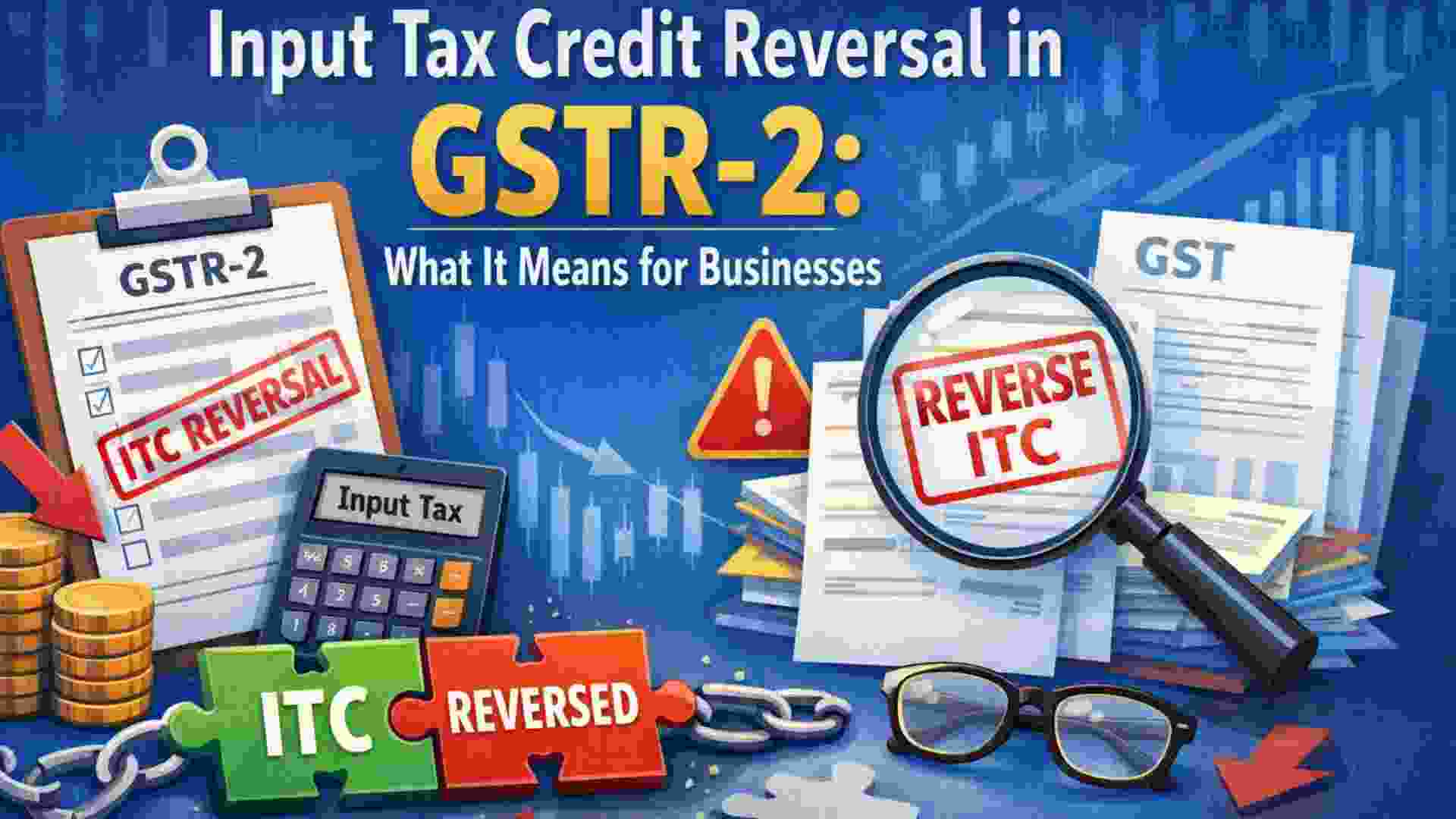 Input Tax Credit Reversal in GSTR-2: Everything You Must Know
