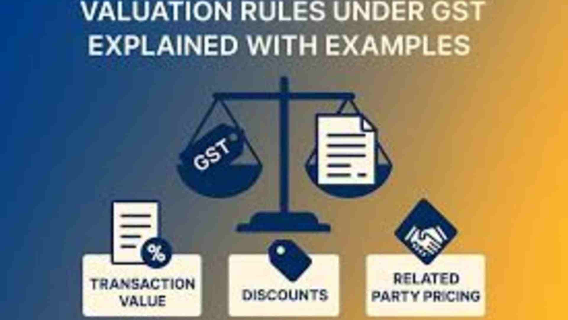  Discount Valuation Rules in GST: Draft Provisions Explained