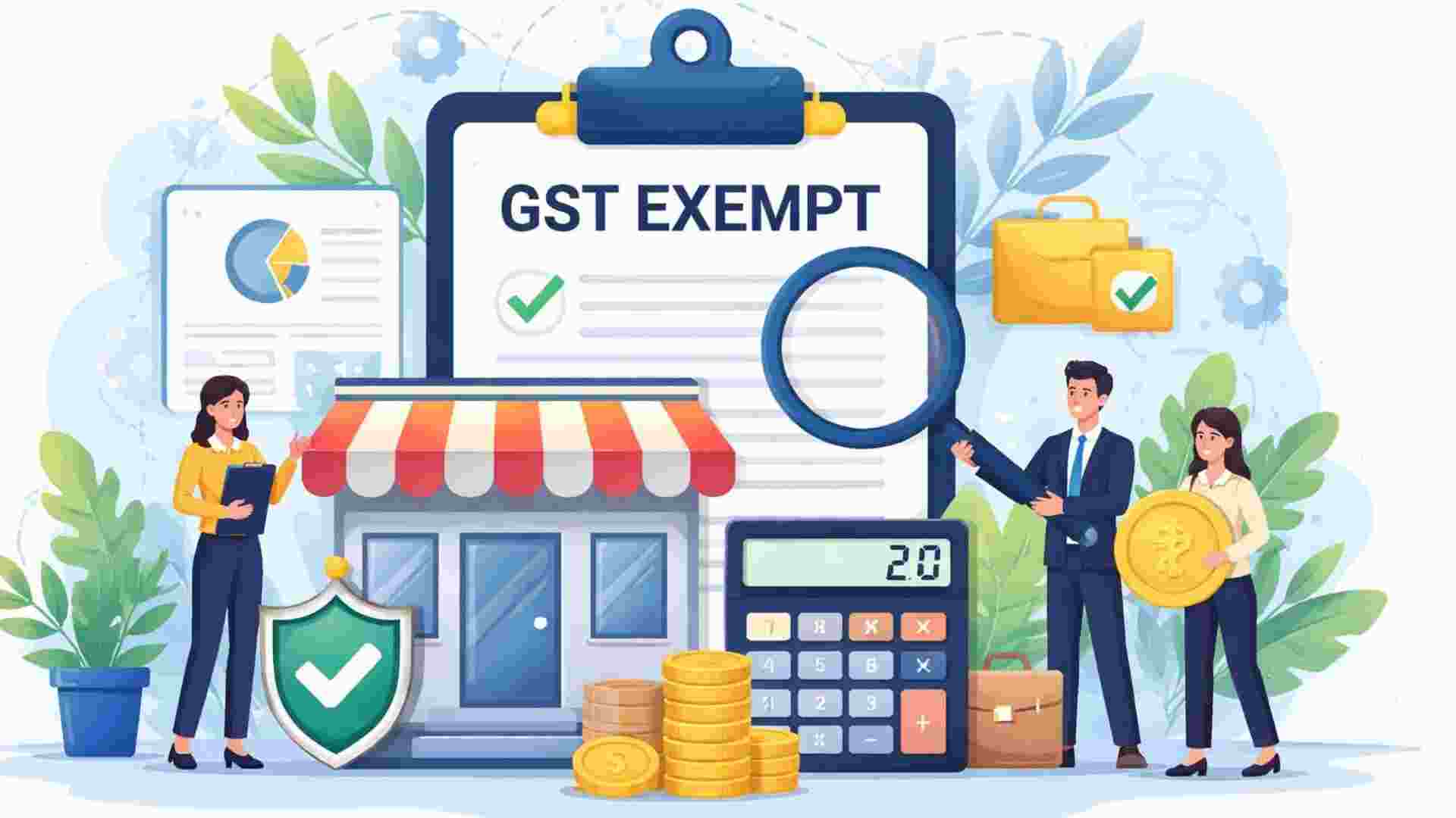 GST Exempt Business: Who Is Eligible & Key Rules