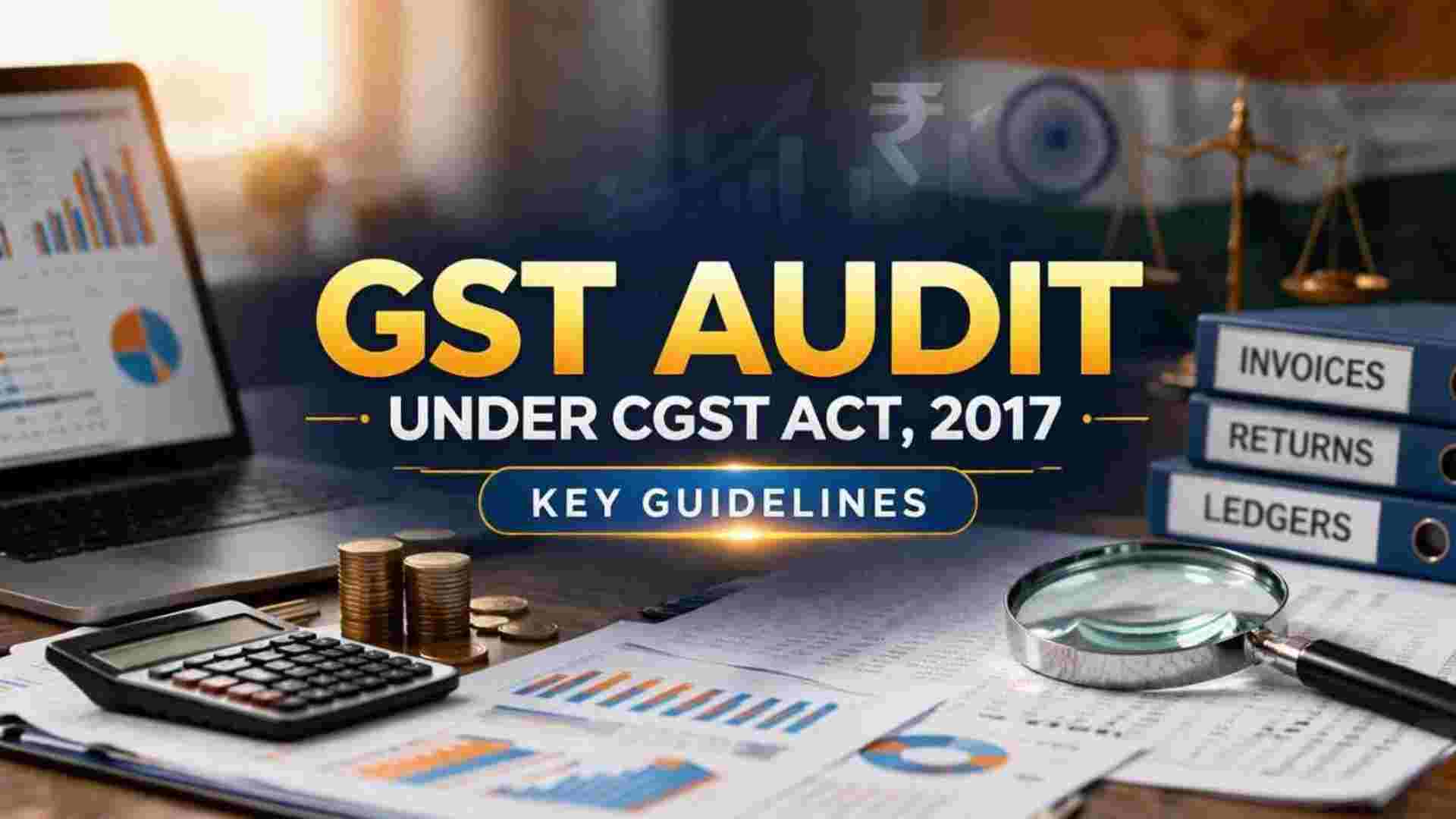 GST Audit Under CGST Act, 2017 - Key Guidelines