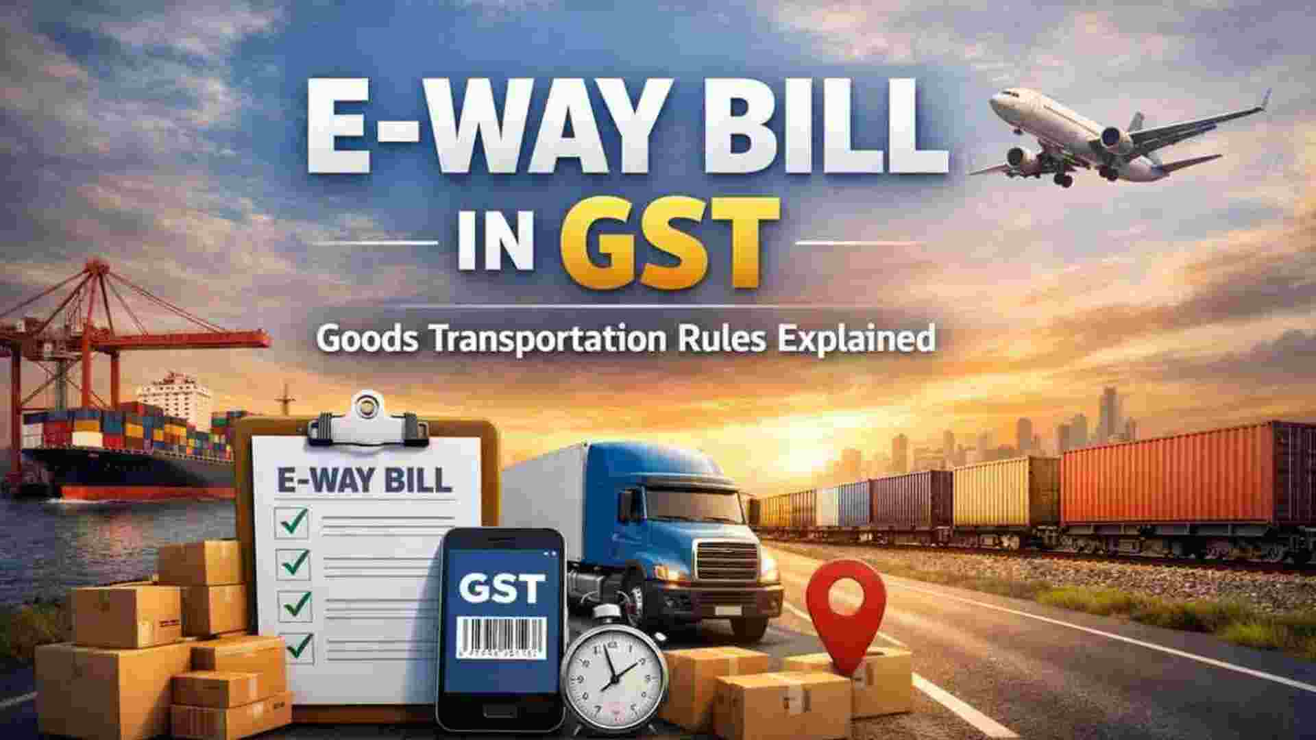 E-Way Bill in GST: Goods Transportation Rules Explained
