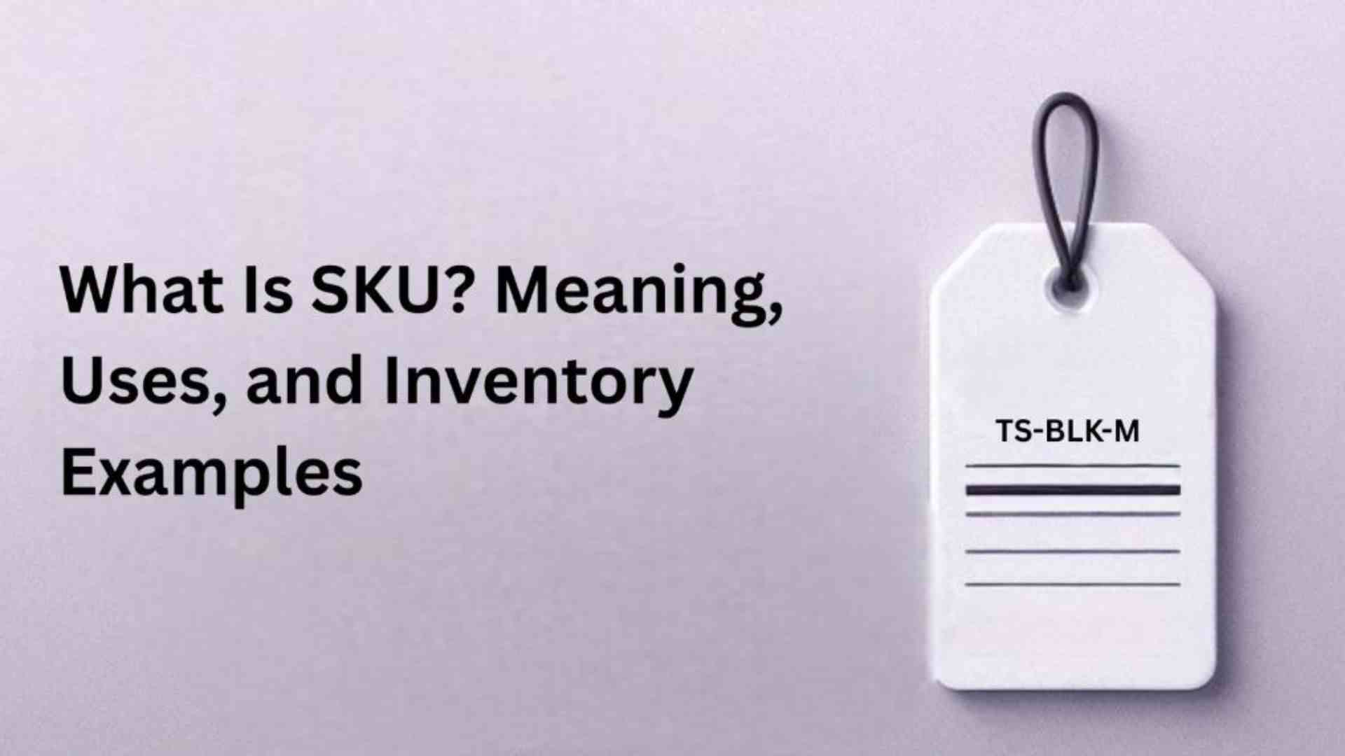 What Is SKU? Meaning, Uses, and Inventory Examples