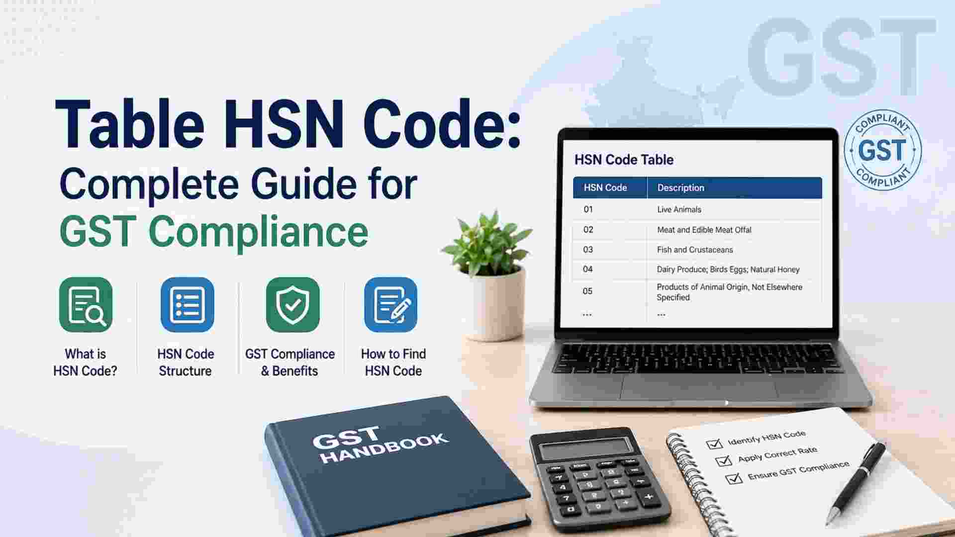 Table HSN Code: Complete Guide for GST Compliance