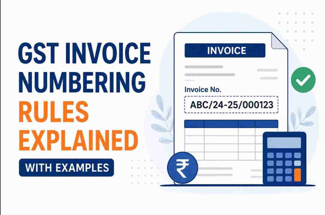 GST Invoice Numbering Rules Explained with Examples