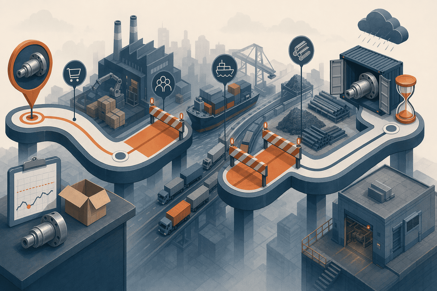 Illustration for: 2. Supplier Delays and Lead Time Variability