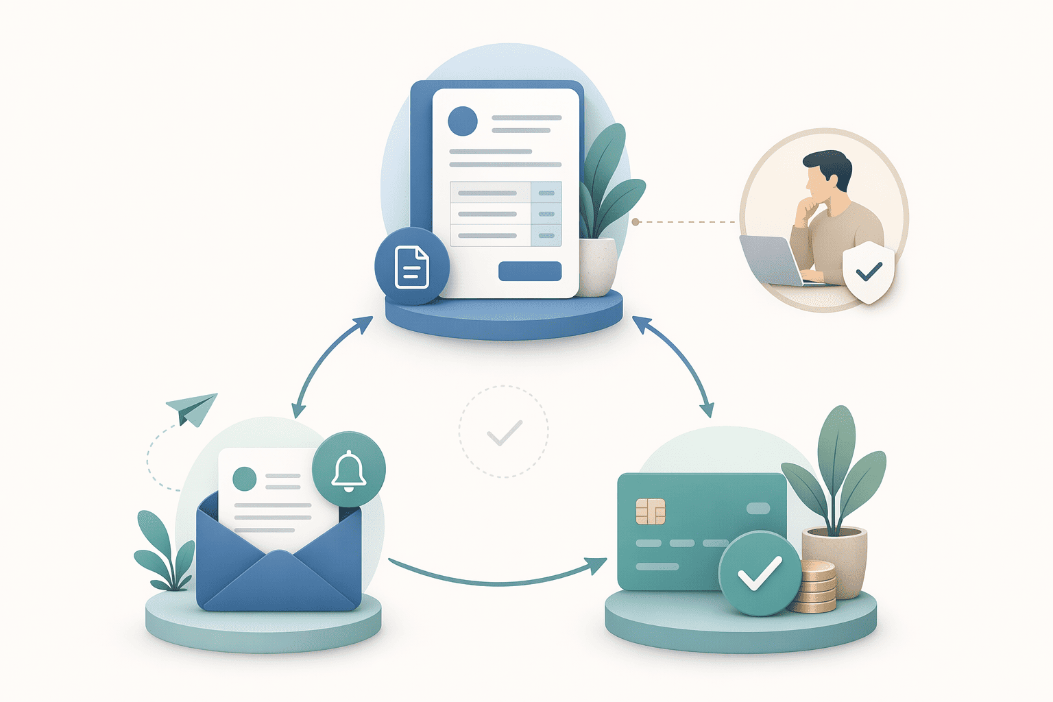 Illustration for: How Payment Automation Actually Works