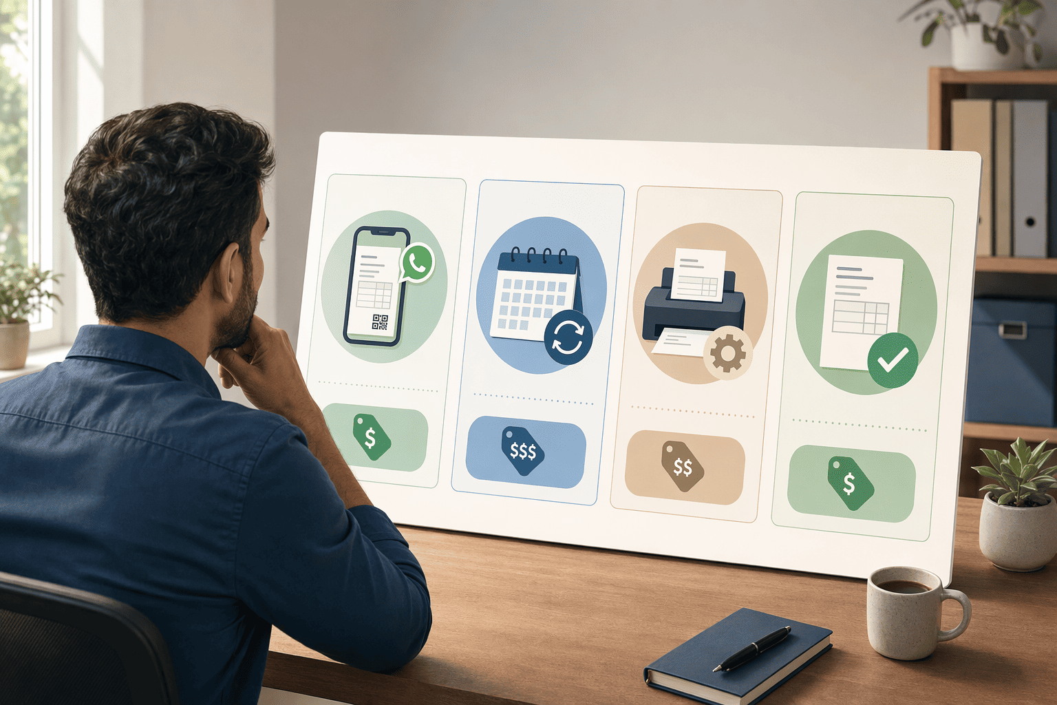Illustration for: Choosing the Right WhatsApp Billing Platform for Your Business