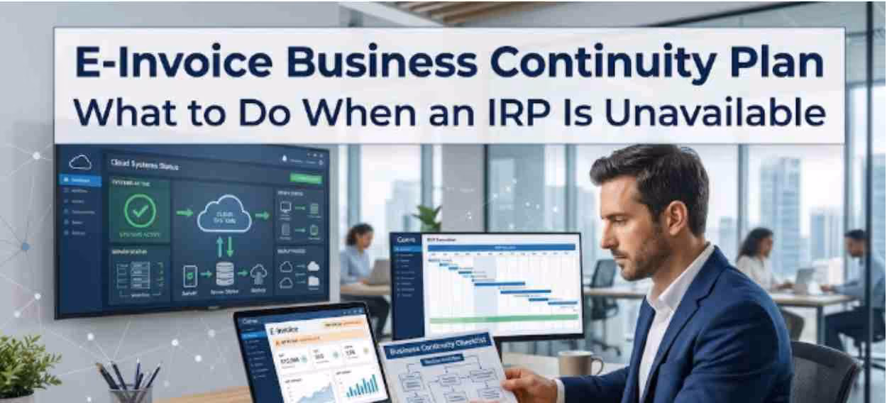 E-invoice business continuity plan: What to do when an IRP is unavailable