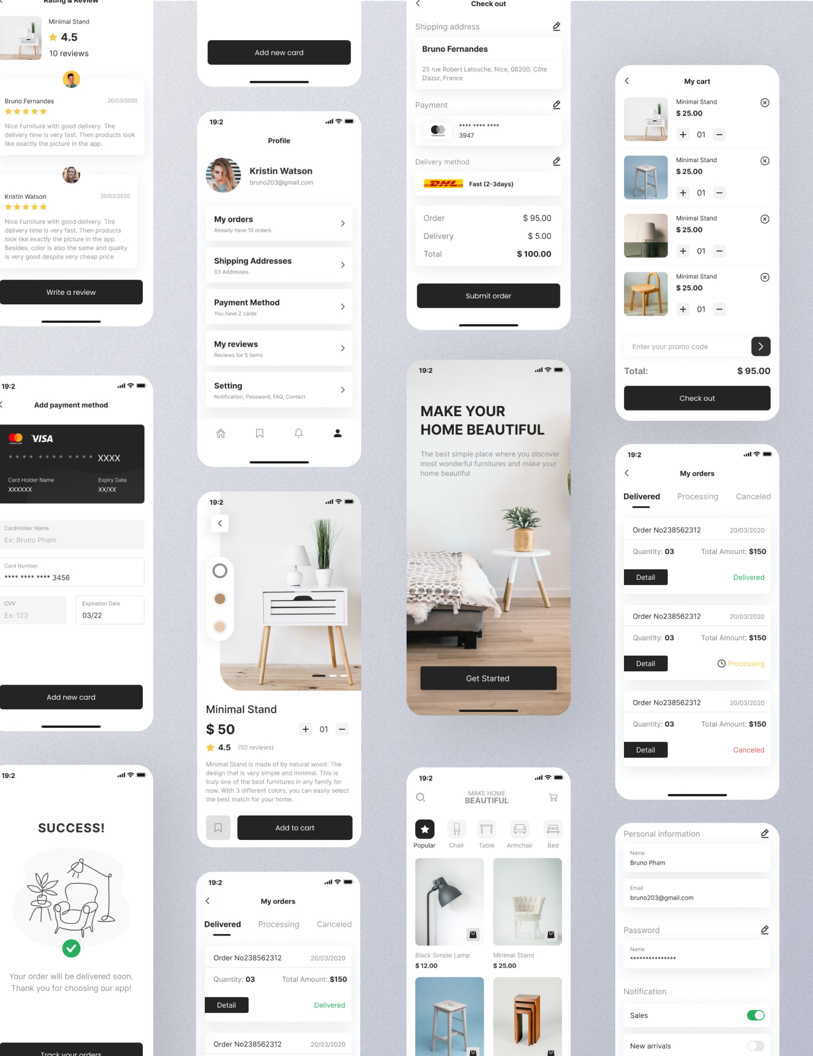 eCommerce app