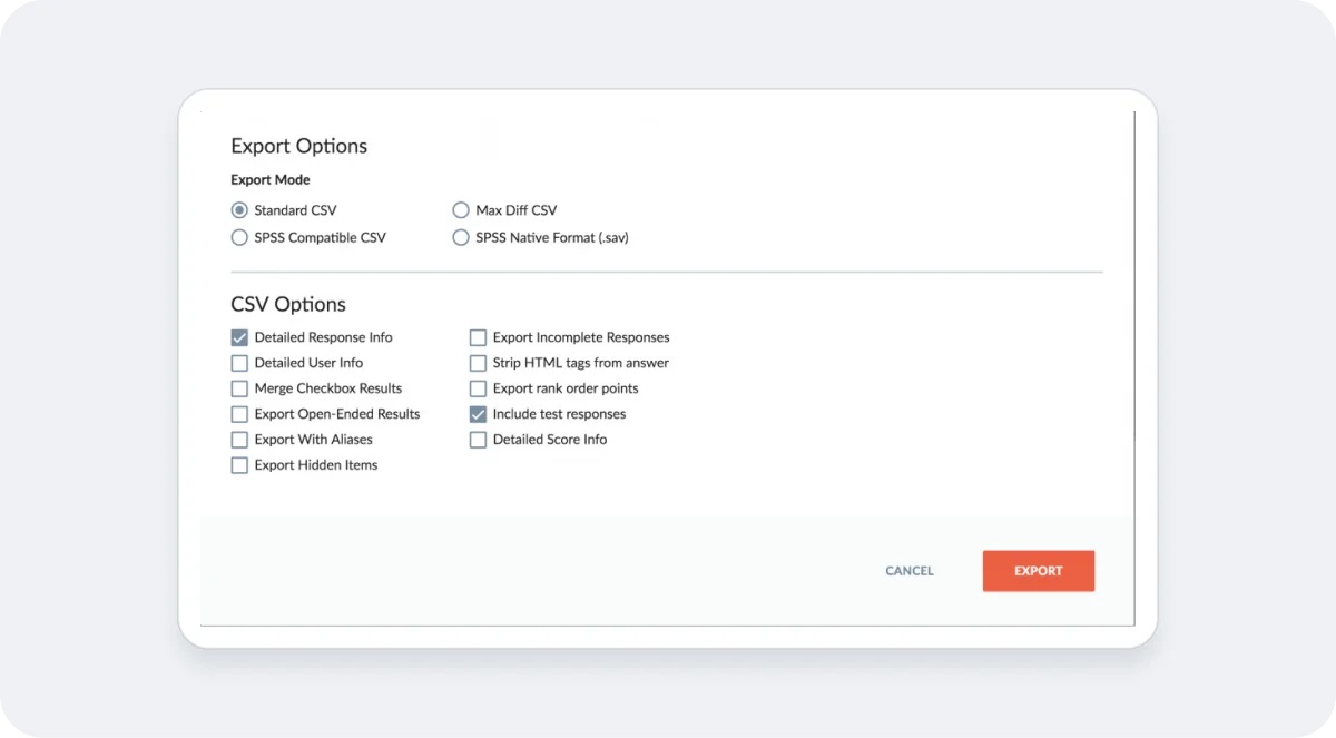 How to Export Your Survey Responses