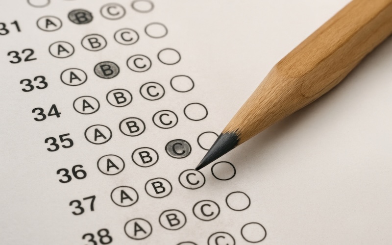25 multiple-choice question examples, formats, and tips