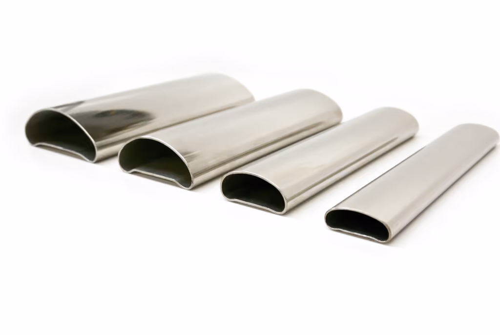Tubes en forme de D