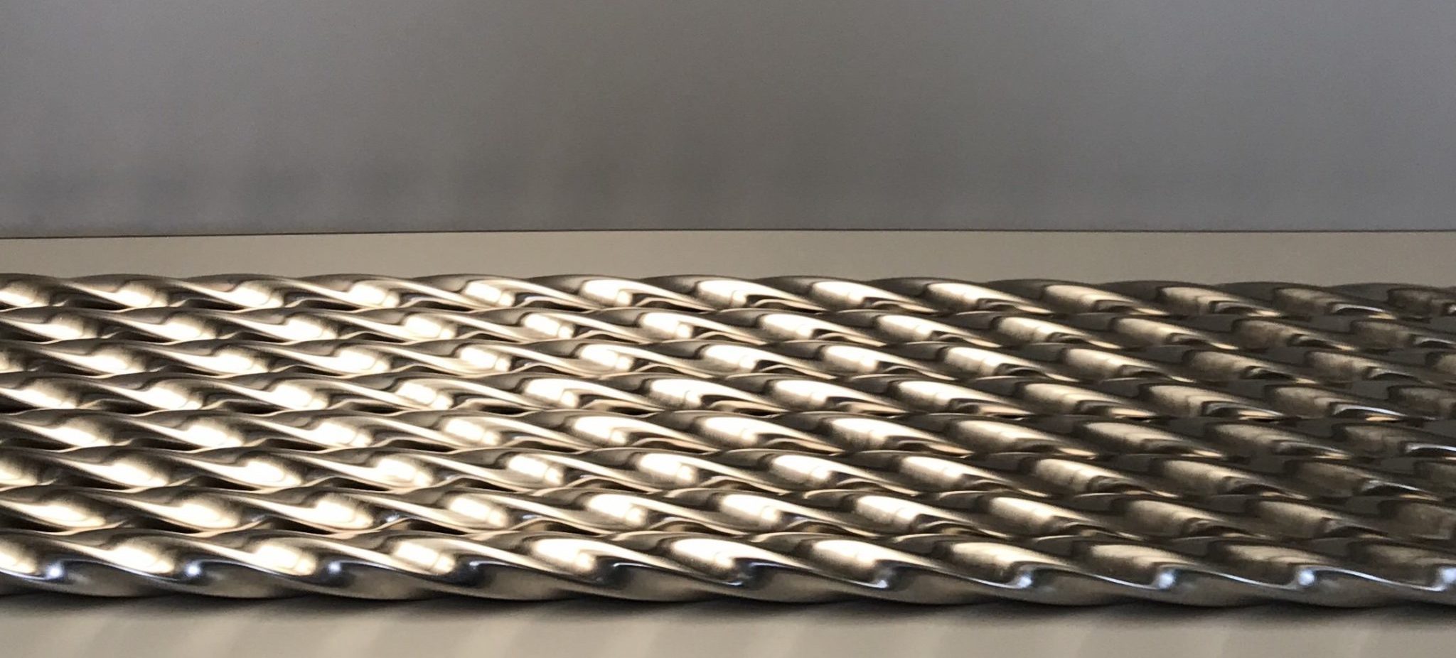 Forming tube is like pottery