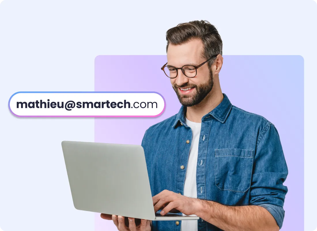 exemple d'adresse e-mail personnalisée