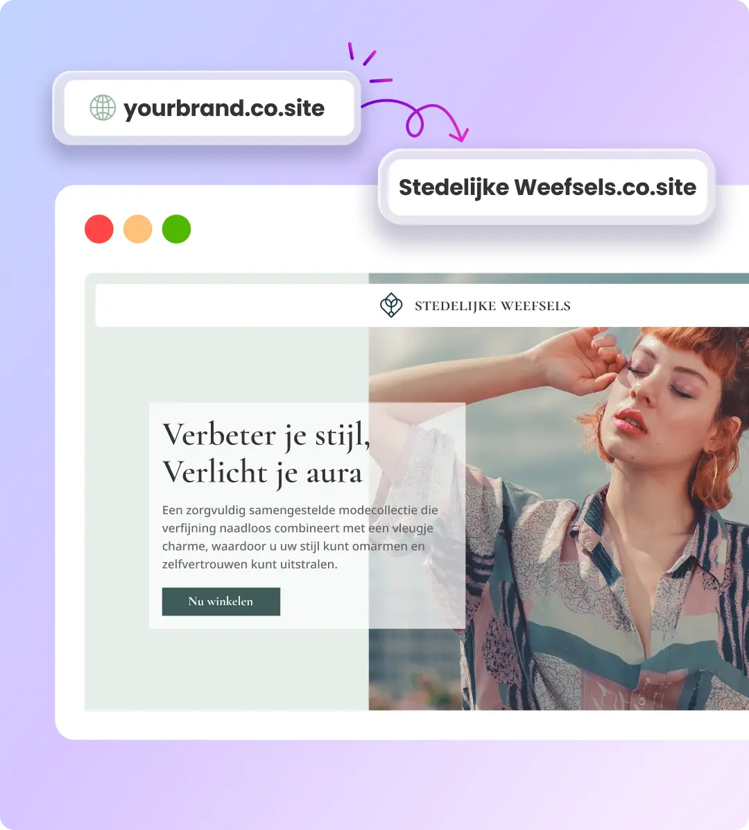 ai website builder with business email and domain
