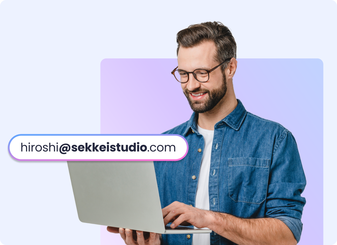 custom email address example