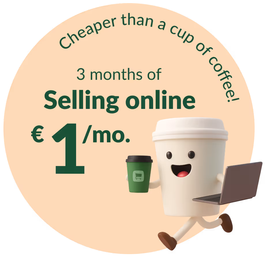 Verkkokauppias kirjoittaa osoitetietoja pakettiin pöydän äärellä