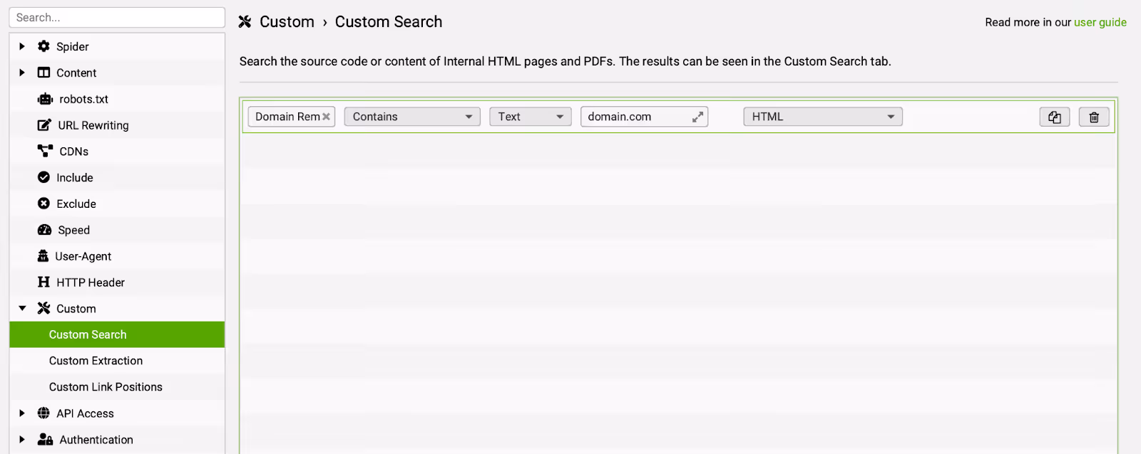 Update Meta Data and Content during domain change