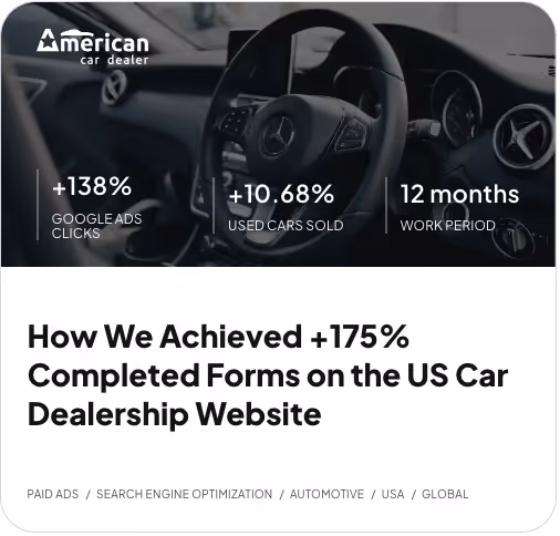 automotive SEM case study