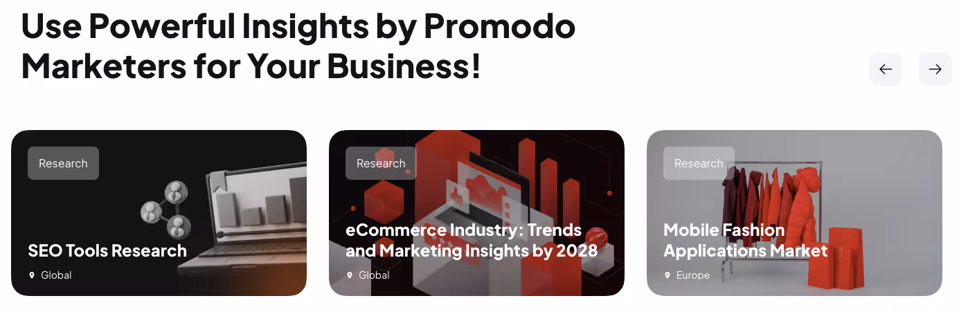 example of the research section on the blog