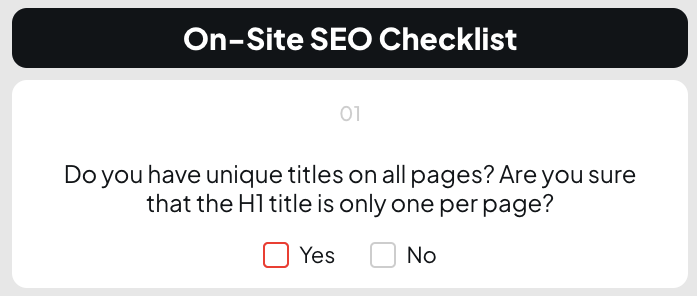 interactive content example