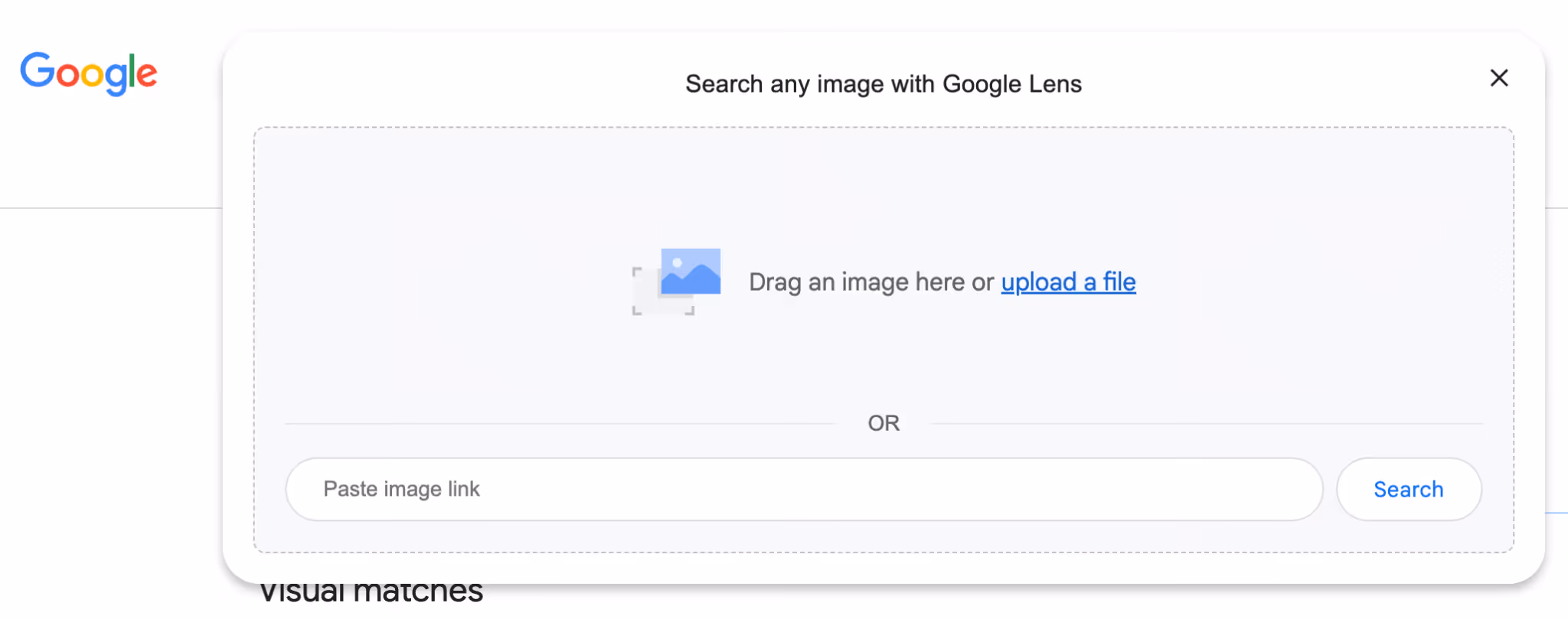 google lens image recognition