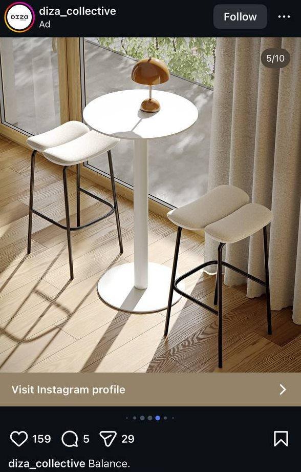 Carousel Ads example Instagram