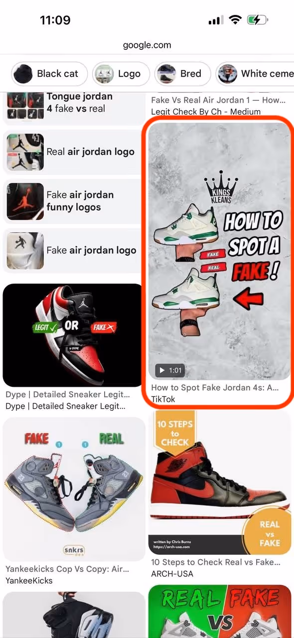 social media optimization results example