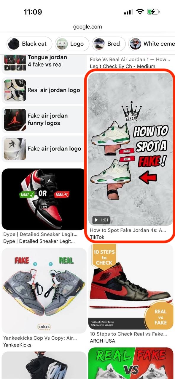 social media optimization results example