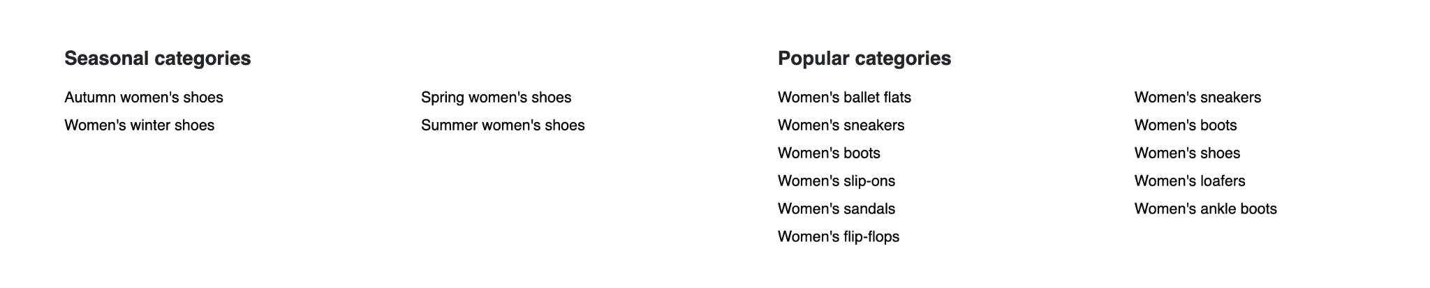 seo optimization example