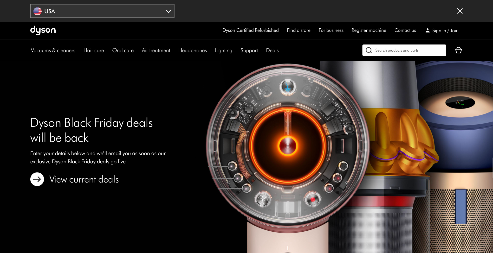 example of black friday seo