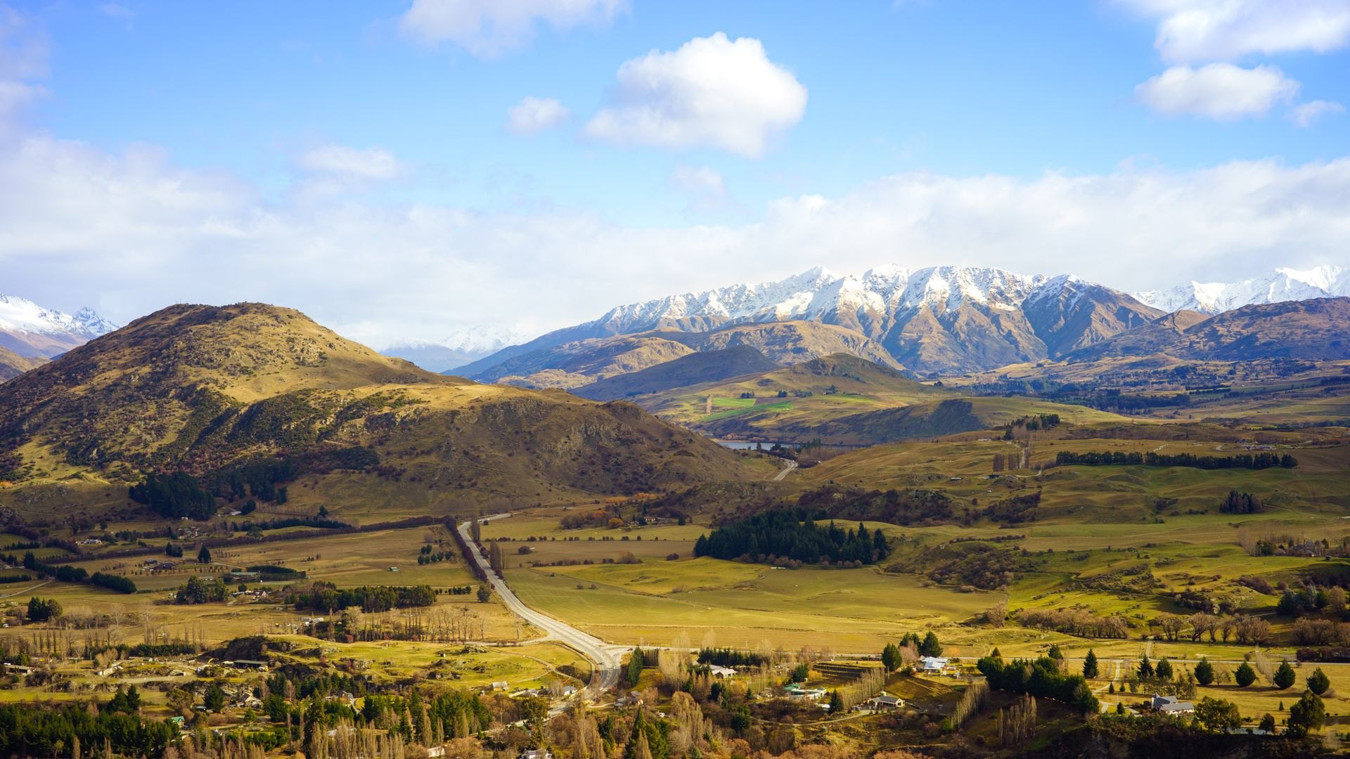 Landscape in New Zealand