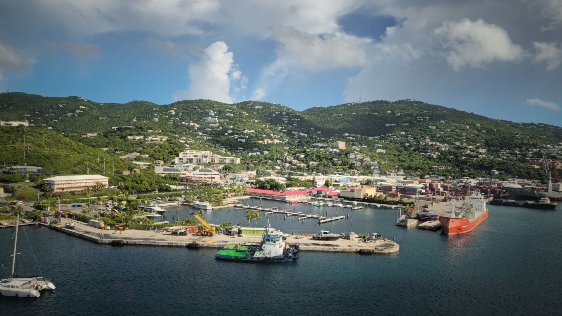 Landscape in Grenada