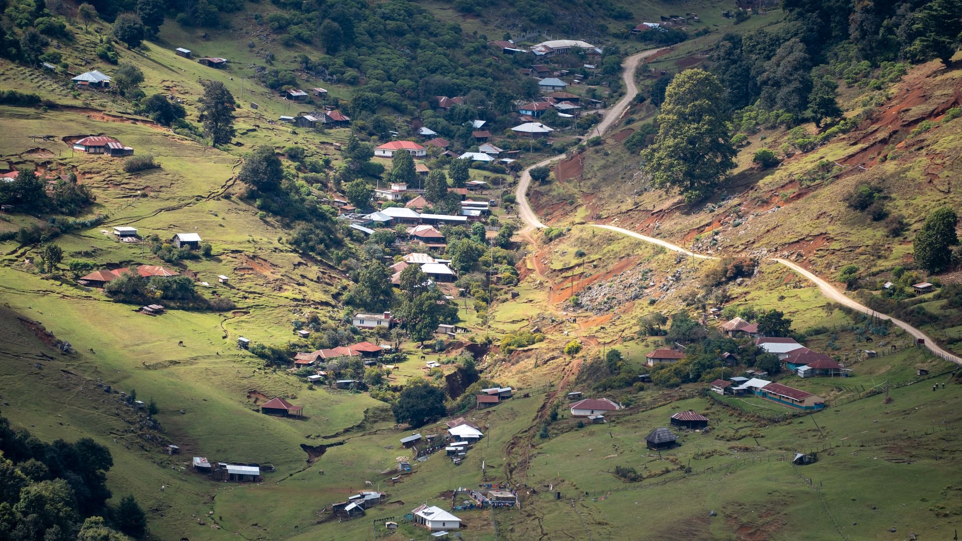 Landscape in Ethiopia