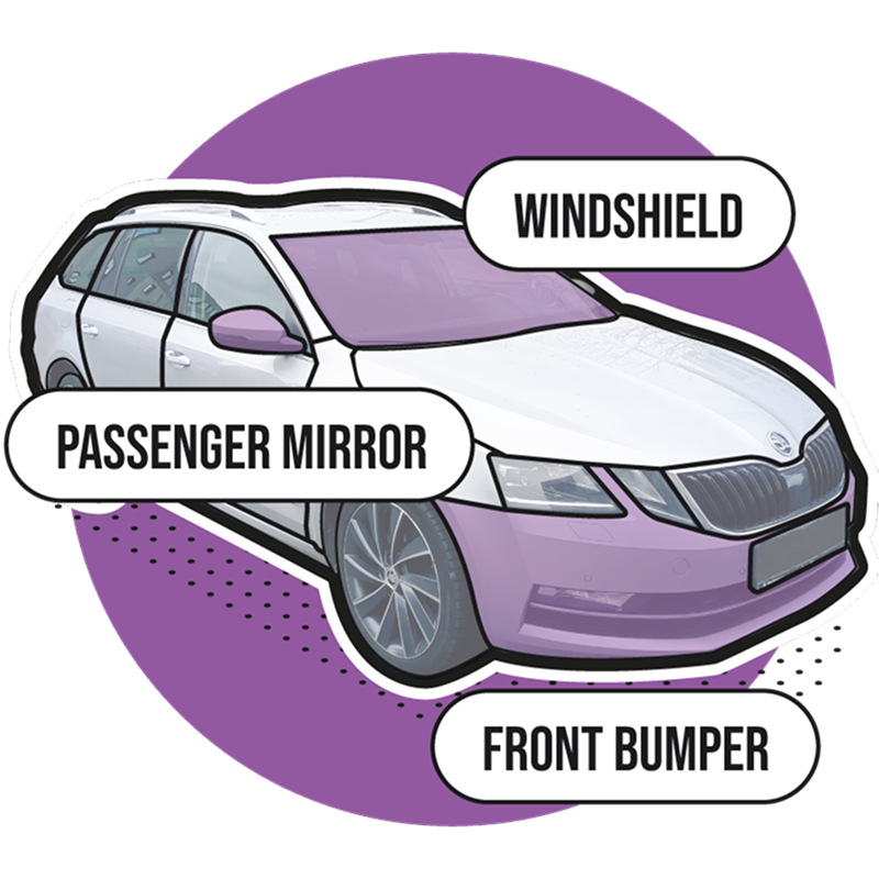 Vehicle parts detection