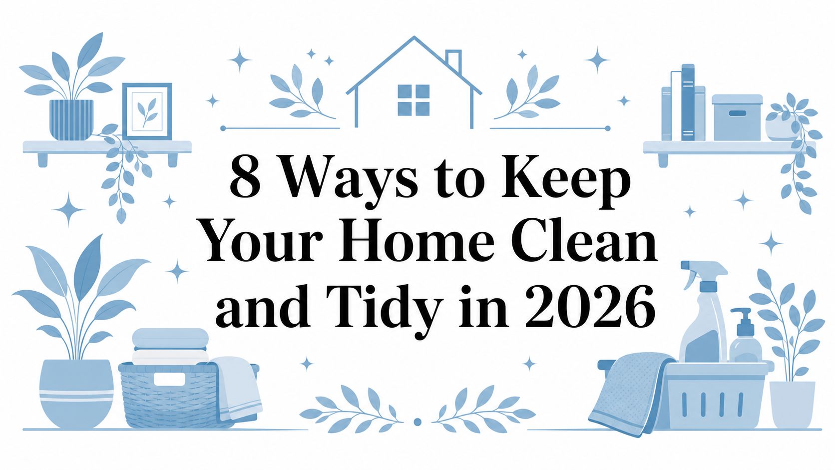 8 Ways to Keep Your Home Clean and Tidy in 2026