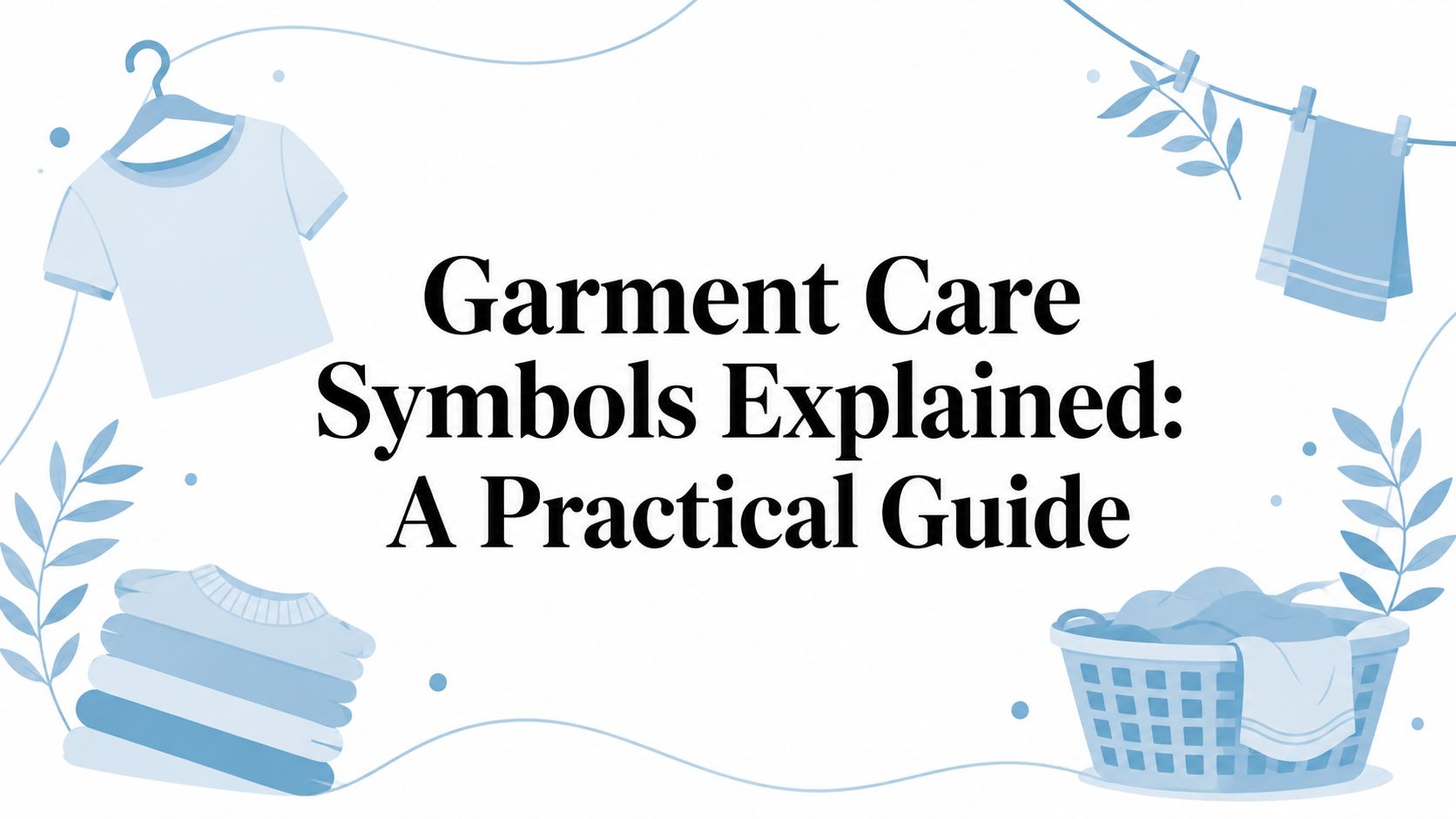 Garment Care Symbols Explained: A Practical Guide